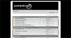 Desktop Screenshot of blog.pentalogix.com